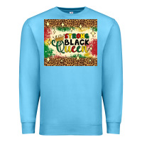 Ocean Blue strong black queen tumbler Premium Sweatshirt - Artiststas