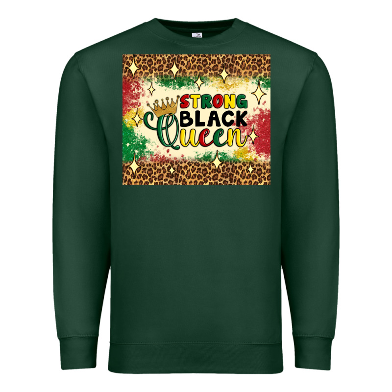 Strong Black Queen Tumbler Premium Sweatshirt by Artiststas | Teevron