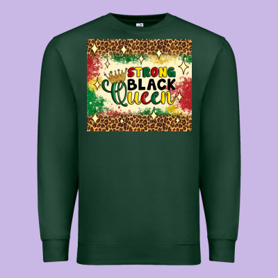 Strong Black Queen Tumbler Premium Sweatshirt Designed By Artiststas