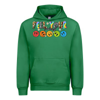 Emerald feel your feelings Urban Hoodie - NancyCooperArtShop