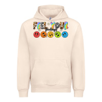 Sandshell feel your feelings Urban Hoodie - NancyCooperArtShop