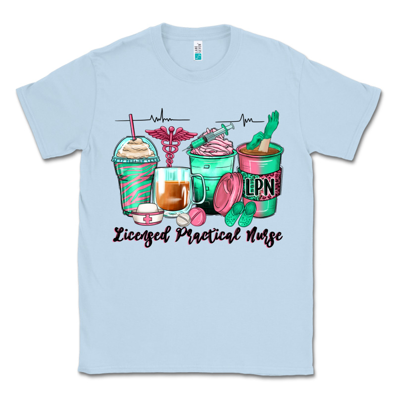 Licensed Practical Nurse Coffee Cups Classic Tee by Zillion Design Studio | Teevron