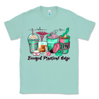 Seafoam licensed practical nurse coffee cups Classic Tee - Zillion Design Studio