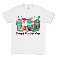 White licensed practical nurse coffee cups Classic Tee - Zillion Design Studio