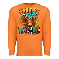 Carrot can't be tamed longhaired cow Premium Sweatshirt - Jasminsmagicworld