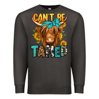 Smoke can't be tamed longhaired cow Premium Sweatshirt - Jasminsmagicworld