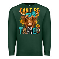 Sports Green can't be tamed longhaired cow Premium Sweatshirt - Jasminsmagicworld