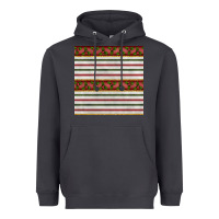Smoke christmas mistletoe and stripes seamless pattern Heavyweight Hoodie - BundleAndBundleShop