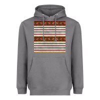 Storm christmas mistletoe and stripes seamless pattern Heavyweight Hoodie - BundleAndBundleShop