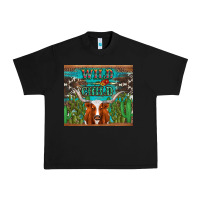 Black whild child longhorn  cactus cowhide Urban Heavy Tee - Artiststas