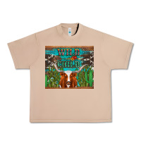 Burro whild child longhorn  cactus cowhide Urban Heavy Tee - Artiststas