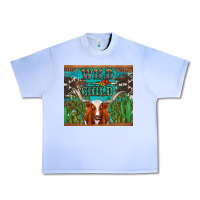 Grape Ice whild child longhorn  cactus cowhide Urban Heavy Tee - Artiststas