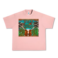 Salmon whild child longhorn  cactus cowhide Urban Heavy Tee - Artiststas