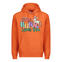 Carrot some bunny loves you easter Premium Hoodie - MaliasSmallBusiness