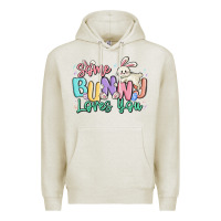 Oatmeal Heather some bunny loves you easter Premium Hoodie - MaliasSmallBusiness