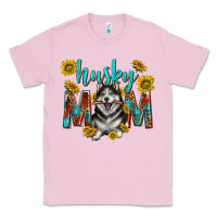 Bubblegum Pink western alaskan husky mom Classic Tee - texasbilliewilder