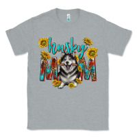 Heather Grey western alaskan husky mom Classic Tee - texasbilliewilder