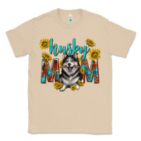 Mushroom western alaskan husky mom Classic Tee - texasbilliewilder