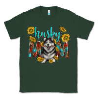 Sports Green western alaskan husky mom Classic Tee - texasbilliewilder
