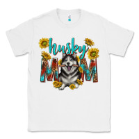 White western alaskan husky mom Classic Tee - texasbilliewilder