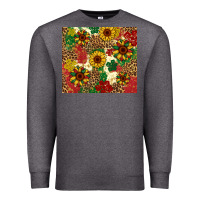 Charcoal Heather juneteenth sunflowers Premium Sweatshirt - Artiststas