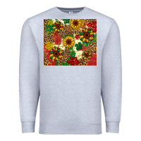 Heather Grey juneteenth sunflowers Premium Sweatshirt - Artiststas
