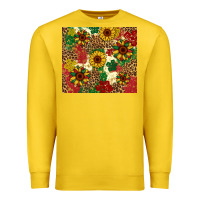 Lemon juneteenth sunflowers Premium Sweatshirt - Artiststas