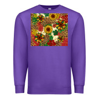 Purple juneteenth sunflowers Premium Sweatshirt - Artiststas