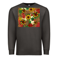 Smoke juneteenth sunflowers Premium Sweatshirt - Artiststas