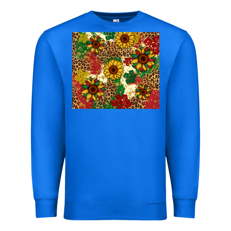 Juneteenth Sunflowers Premium Sweatshirt by Artiststas | Teevron