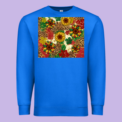 Juneteenth Sunflowers Premium Sweatshirt Designed By Artiststas
