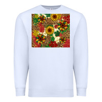 White juneteenth sunflowers Premium Sweatshirt - Artiststas