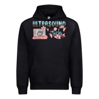 Black ultrasound tech Urban Hoodie - MaliasSmallBusiness