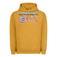 Pigment Peanut Butter ultrasound tech Urban Hoodie - MaliasSmallBusiness