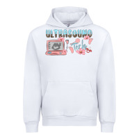 White ultrasound tech Urban Hoodie - MaliasSmallBusiness