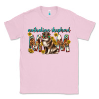 Bubblegum Pink western australian shepherd mom Classic Tee - texasbilliewilder