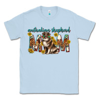 Dusty Blue western australian shepherd mom Classic Tee - texasbilliewilder