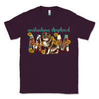 Plum western australian shepherd mom Classic Tee - texasbilliewilder