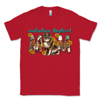 Red western australian shepherd mom Classic Tee - texasbilliewilder