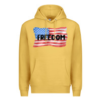 Antique Gold freedom usa Premium Hoodie - MaliasSmallBusiness