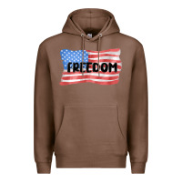 Chestnut freedom usa Premium Hoodie - MaliasSmallBusiness