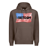 Coffee freedom usa Premium Hoodie - MaliasSmallBusiness