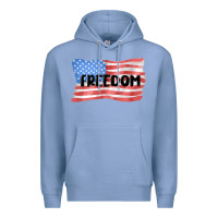 Colony Blue freedom usa Premium Hoodie - MaliasSmallBusiness