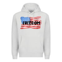 Dove Grey freedom usa Premium Hoodie - MaliasSmallBusiness