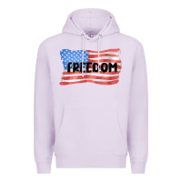 Lilac freedom usa Premium Hoodie - MaliasSmallBusiness