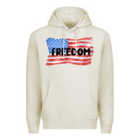 Oatmeal Heather freedom usa Premium Hoodie - MaliasSmallBusiness