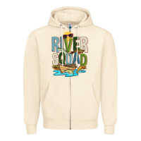 Sandshell river squad Zipper Hoodie - Zillion Design Studio