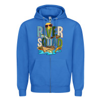 True Royal river squad Zipper Hoodie - Zillion Design Studio