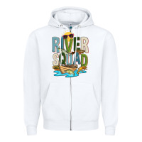 White river squad Zipper Hoodie - Zillion Design Studio