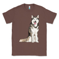 Chestnut husky Classic Tee - RanaPortraitStore